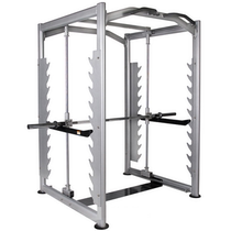 Three flying LC7000 3D Smith machine frame type gantry frame deep squatting and pushing professional fitness equipment bag installation