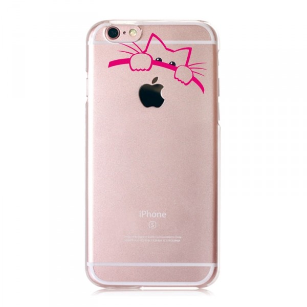 专利透明手机壳 iPhone6 / 6S Plus【害羞偷看的咪咪！】爱恩爱精