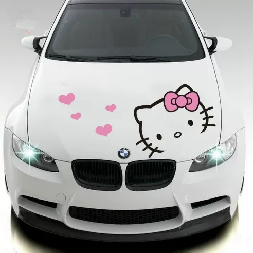 Hello kitty, мультяшная милая наклейка