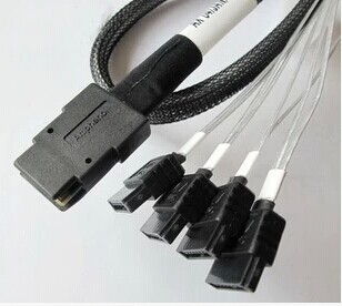 The IBM hp rocket lsi 6G array cammini sas 1 turn 4 line 8087 SAS turns sata wire hard disc