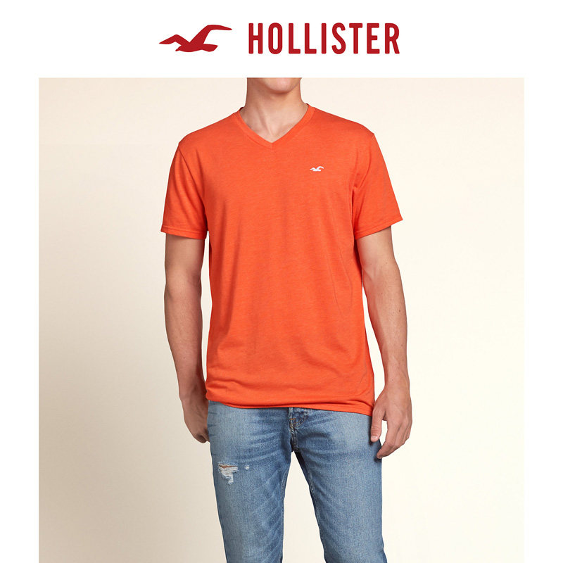 Hollister 必备 V 领 T 恤 男 91645