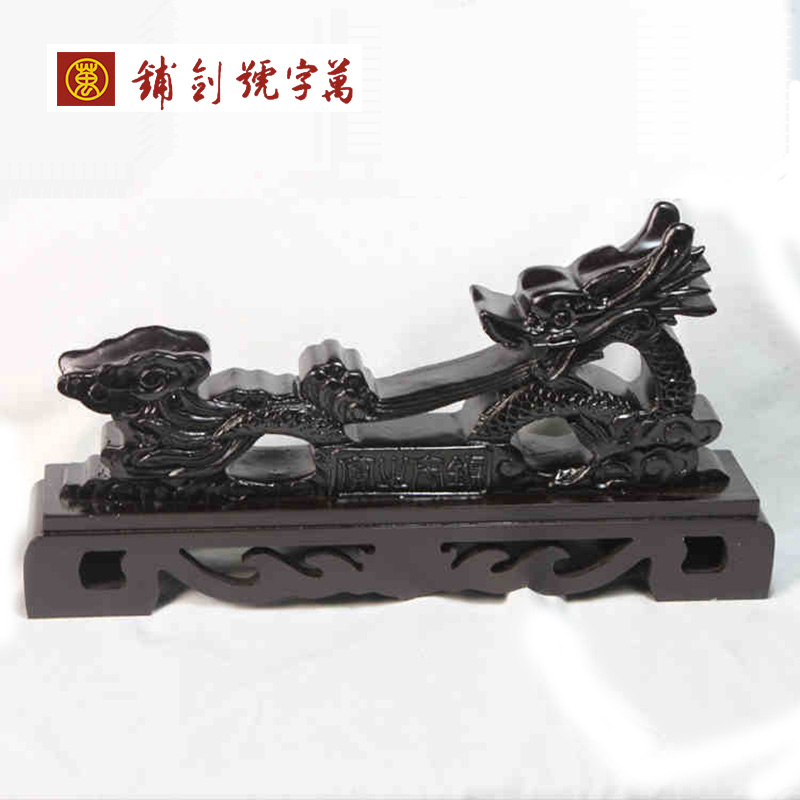 Longquan City ten thousand Characters Treasure Sword Don Sword Rack Han Sword Town Residence Decoration Pendulum resin tap holder manufacturer direct sales