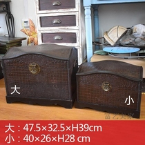 Foreign trade storage box storage box antique box window prop box photo decoration pirate box treasure box