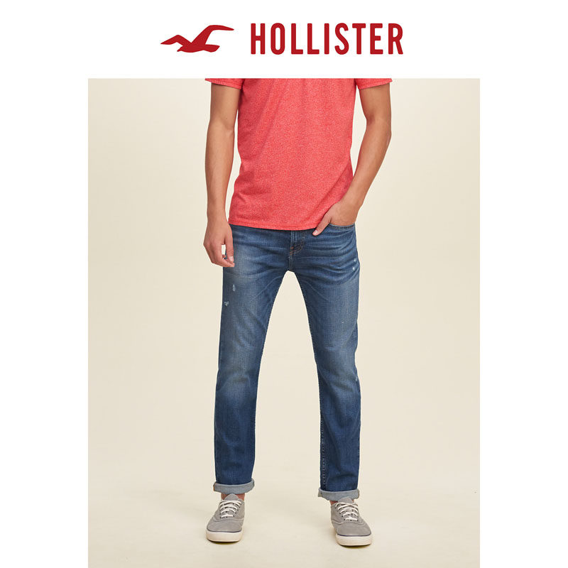 Hollister Skinny 牛仔裤 男 117244