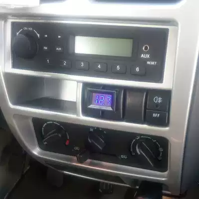 Car voltmeter car modified voltmeter DIY voltmeter car installation voltmeter