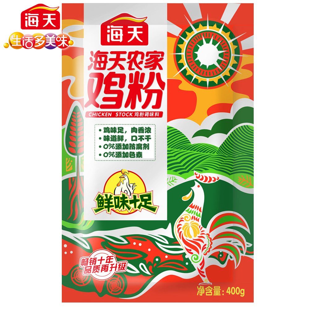 【天猫超市】海天农家鸡粉400g 炒菜提鲜 原汁原味 调味调料