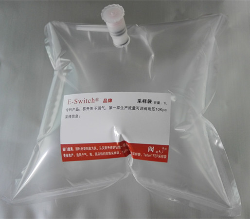Gas sampling bag Tedra gas sampling bag PVF sampling bag TEDLARPP valve 5ml-2000L