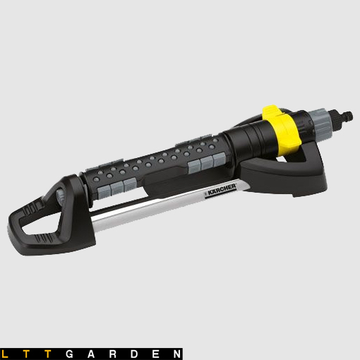 Original loaded imported German kay OS5 320SV pendulum shaft spray irrigation lawn with large area before and after spraying irrigation