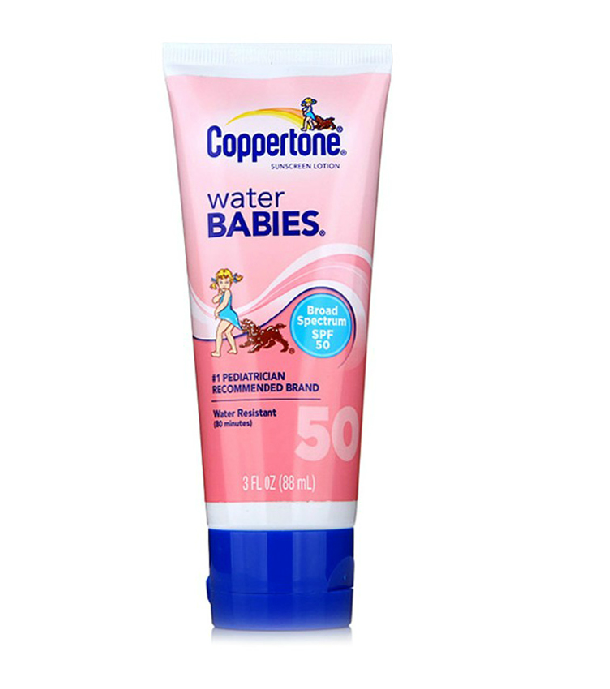Coppertone/水宝宝 水嫩防晒乳 防晒霜SPF50 88ml 香港正品直邮
