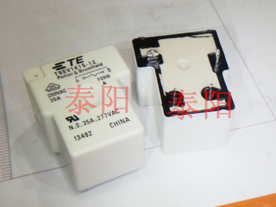 Originally installed TE Taiko T9SV1K15 -12 35A 12V 4 feet New energy high-power Tyco relay