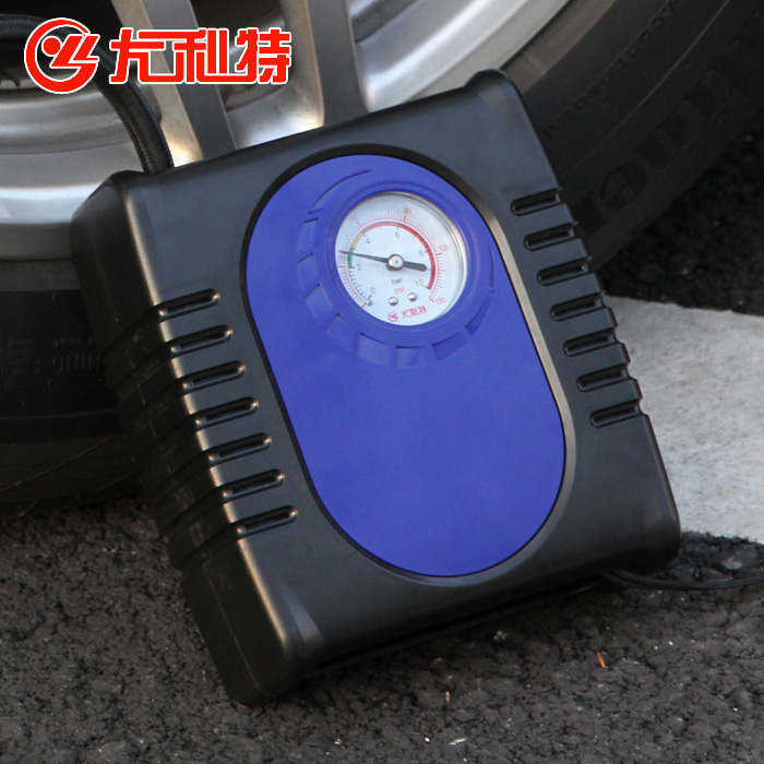 尤利特310 车载充气泵点烟器便携式电动12V 汽车用轮胎打气泵新款