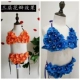 Đồ bơi trẻ em mẫu catwalk Áo thun bikini trò chơi catwalk ăn mặc trẻ em lông vũ sáng tạo cánh bơi