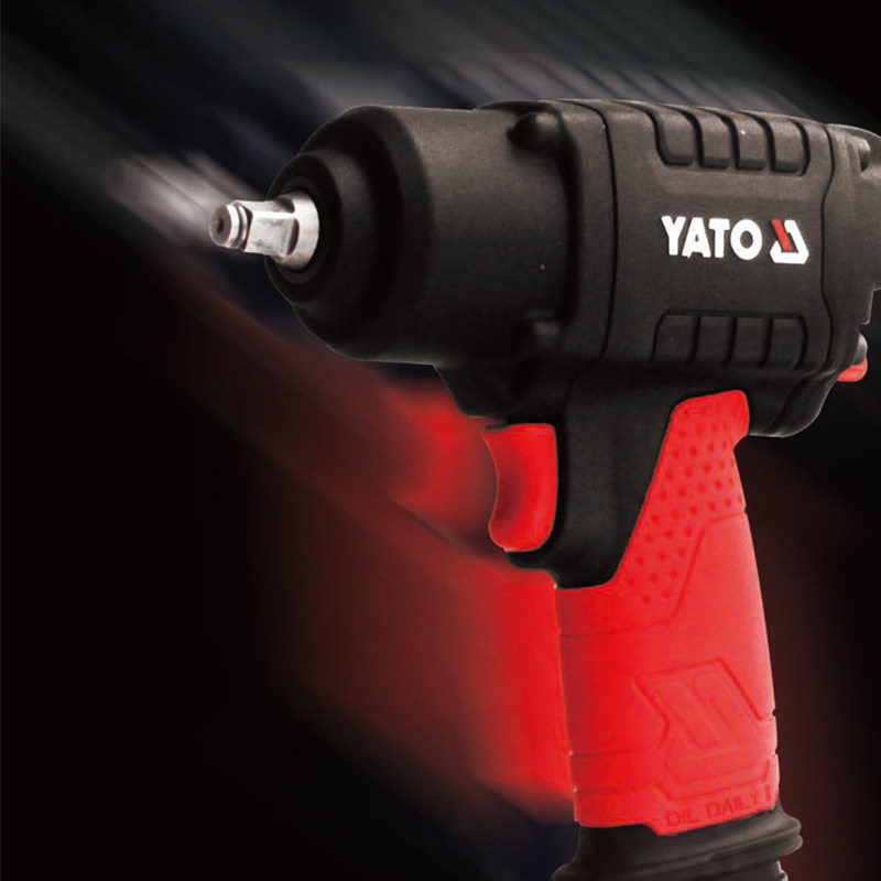 Yiertuo imported 3 4 double hammer pneumatic impact wrench positive and negative auto repair sleeve small air gun YT-0957
