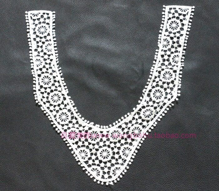 Clear Barn Small Flowers Lace Fake Collar Collar Flowers DIY skirts T-shirts Undershirt Clothing neckline Neckline Decorations