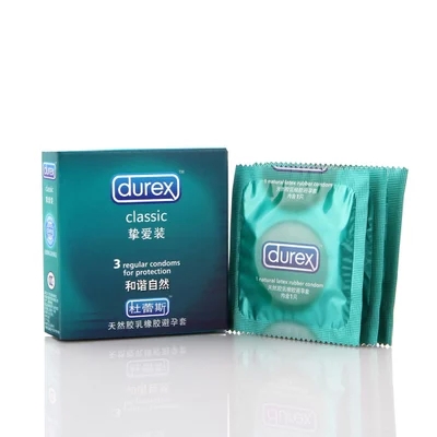 杜蕾斯避孕套挚爱3只装安全套超薄套成人情趣房事性用品wd
