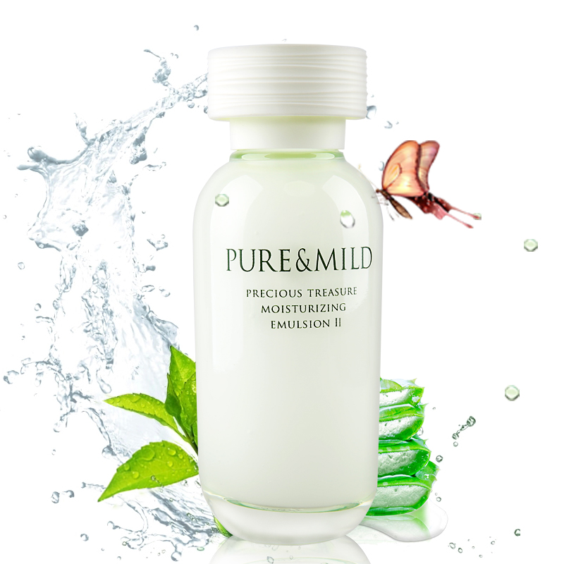 PURE＆MILD/泊美新品鲜纯珍萃保湿乳液水润型倍水润乳液补水保湿