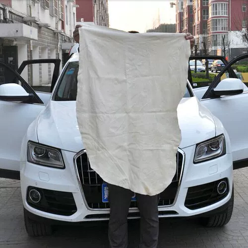 Толстый олень кожаный шарф Шарф Замшевая полотенце.