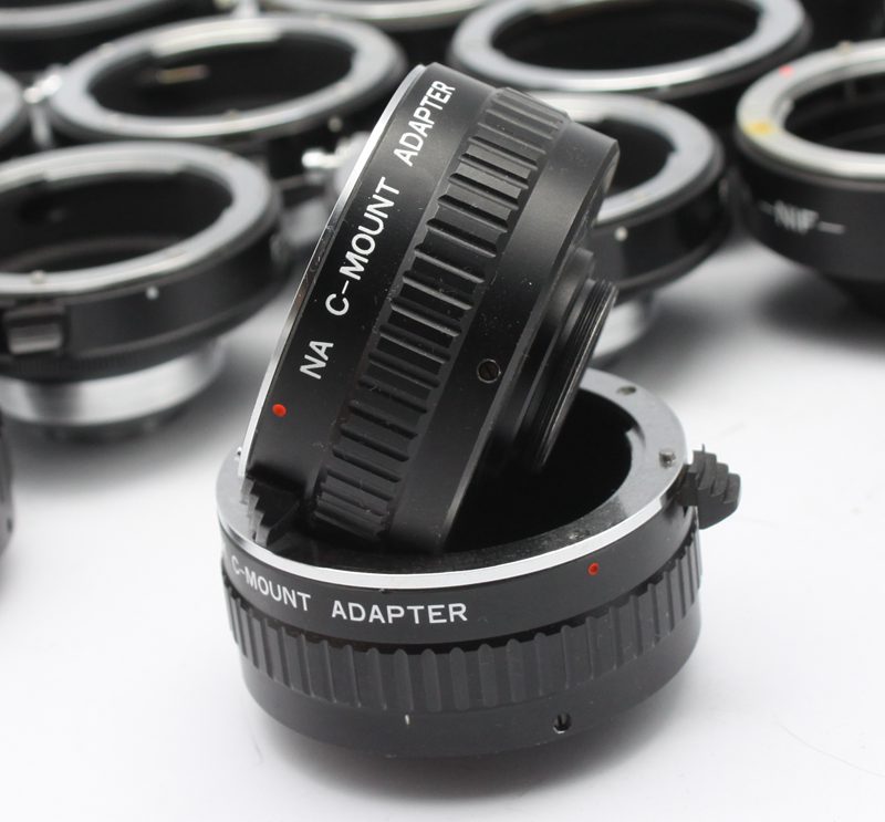 NA C - MOUNT N lens are used on industrial cameras