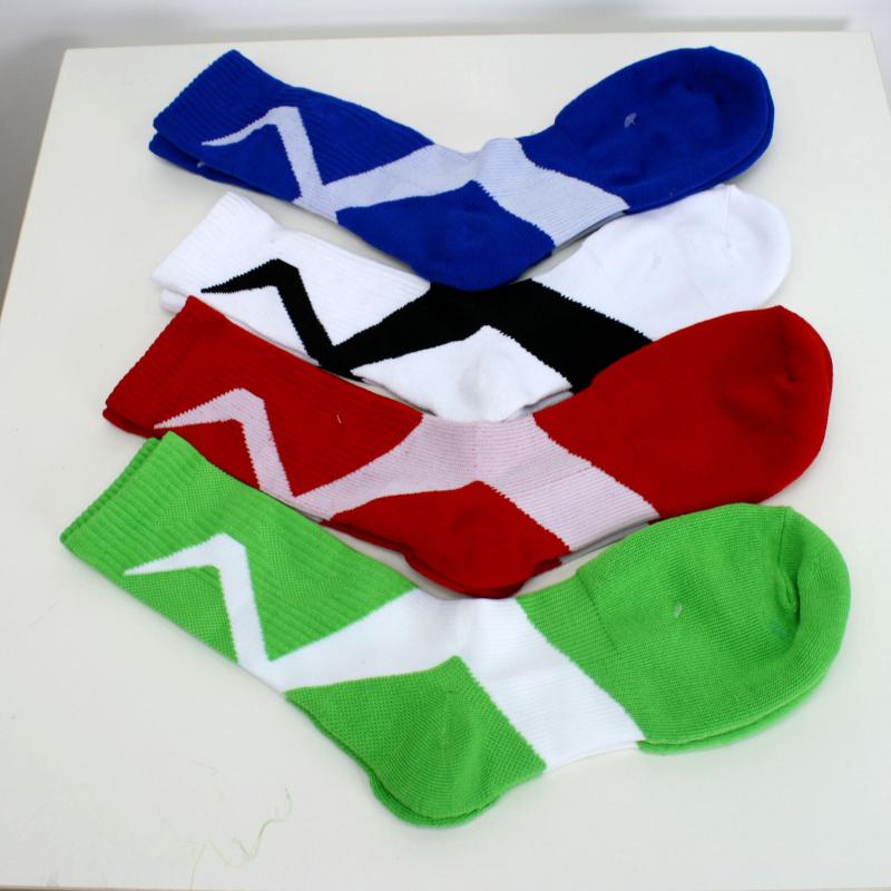 Basketball socks Football socks Badminton socks Mid-tube socks thickened towel bottom men's sports socks for athlete training