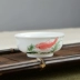 Cốc trà bằng sứ trắng xanh cao và trắng 茗 tách trà kungfu gốm đặt tách cá nhân cốc chủ một cốc nhỏ kèn - Trà sứ