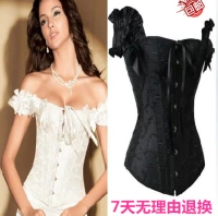 Hộp đêm show đồ lót corset corset áo lót cơ thể tất cả xương thép có thể mặc bên ngoài bụng gợi cảm - Corset áo body mỏng nhẹ