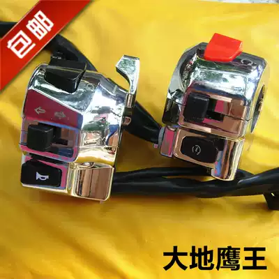 Earth Eagle King left and right seat switch horn switch electric start switch double throttle seat Assembly