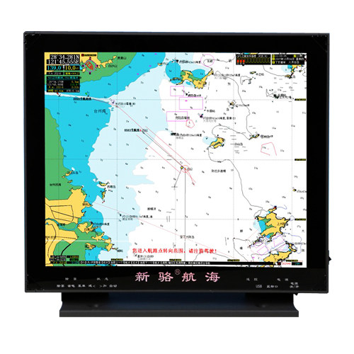  New Locke XINLUO-2120B 19 inch liquid crystal display marine GPS satellite navigation