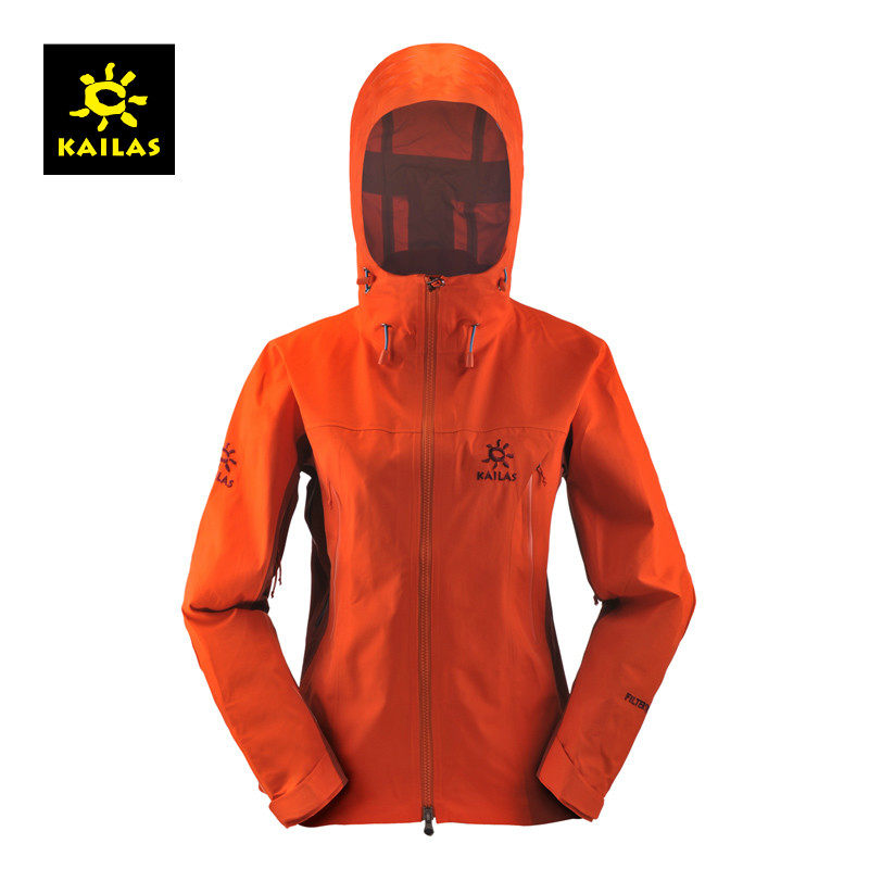 KAILAS/凯乐石户外女款3层极限无缝冲锋衣（玄翼）舒适 KG124182
