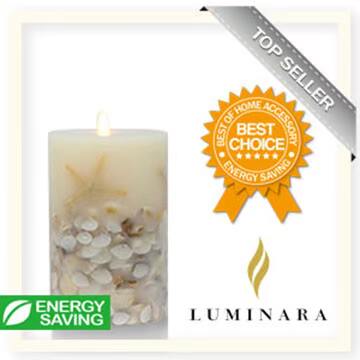 【Luminara 卢米娜拉 拟真火焰 蜡烛】 贝壳海星台湾官网直邮进口