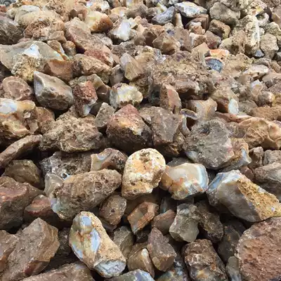 Natural Madagascar Marine chalcedony ornaments