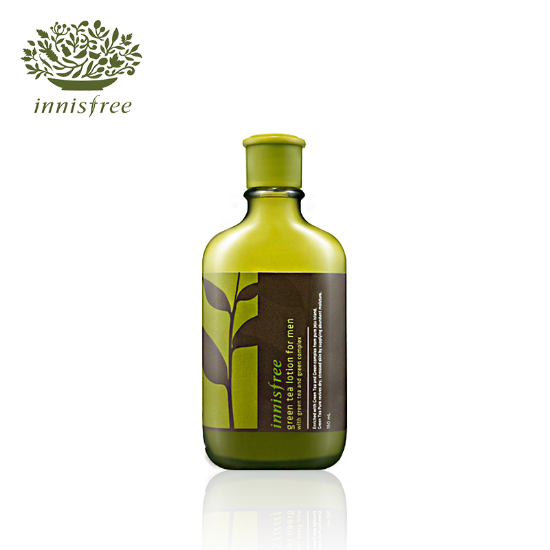 innisfree/悦诗风吟男士清爽绿茶滋润乳 补水保湿 清爽控油