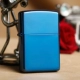 Mỹ nhập khẩu chính hãng Zippo windproof nhẹ cổ điển Blue Ice 20.446 DIY truy cập tùy chỉnh - Bật lửa