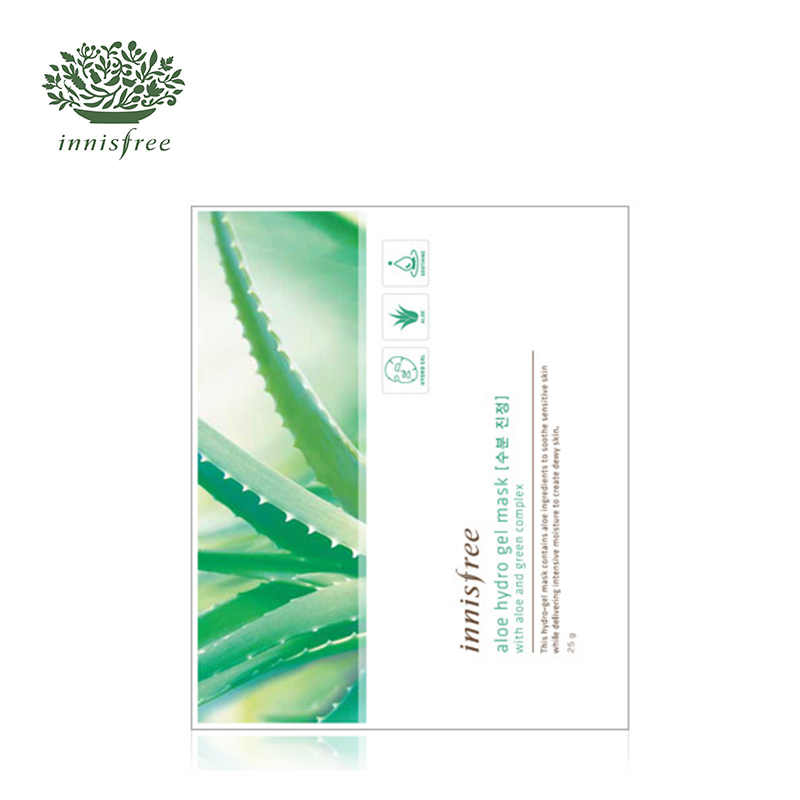 innisfree/悦诗风吟芦荟凝胶面膜25ml保湿镇定补水舒缓