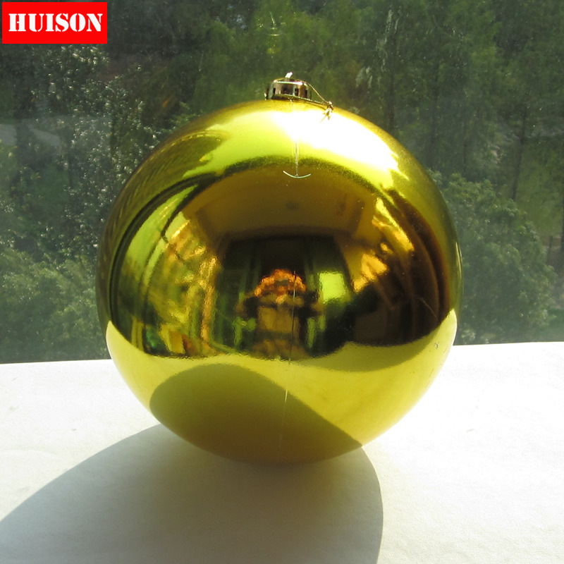 HSHUISON Christmas 15CM Christmas Ball Christmas Tree Hanging Pieces Electroplated Light Ball Christmas Decoration