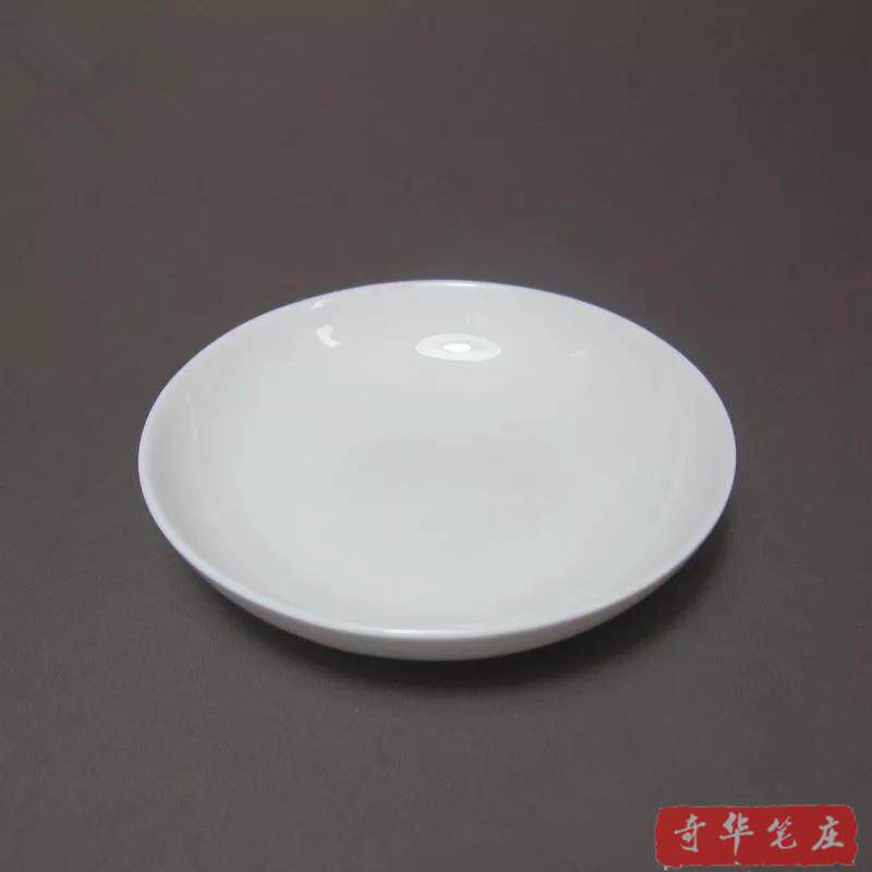 Small number of ceramic white ink disc ink disc COLOR PAN ADD INK SPECIAL INK-STONE MULTIFUNCTION WATER WRITE CLOTH WATER BOWL SPECIAL