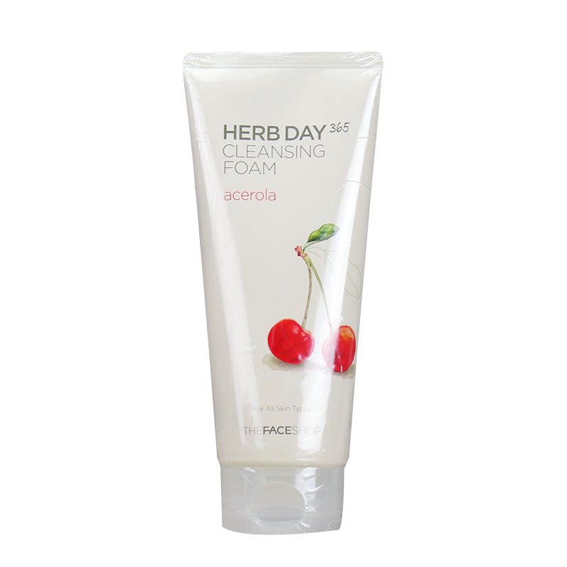 The Face Shop/菲诗小铺 樱桃洗面奶170ml 嫩白去黄 清洁滋润包邮