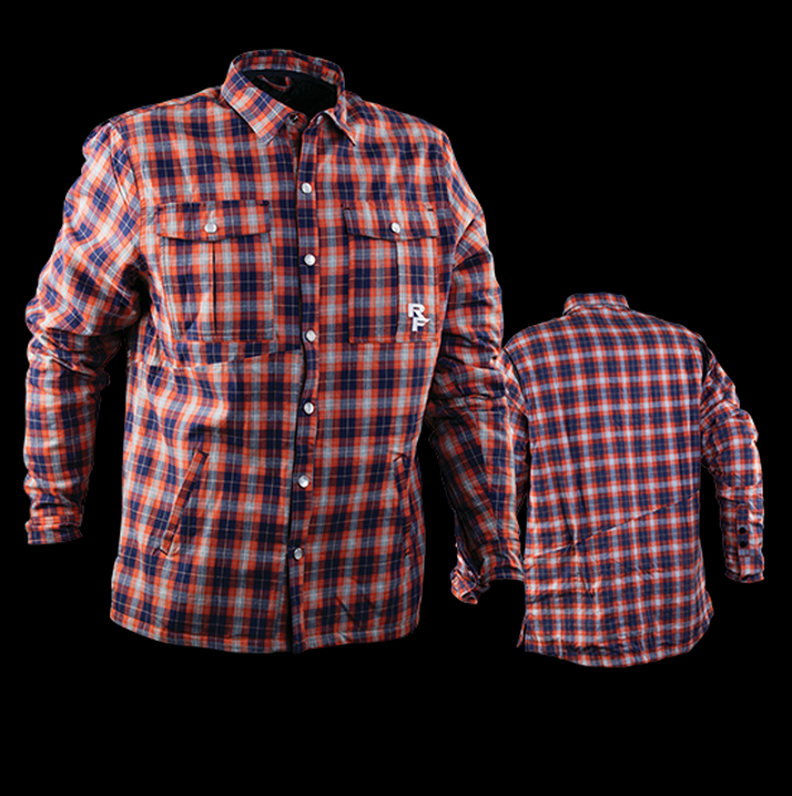 RACEFACE LOAM RANGER JACKET Quilted Plaid Shirt Casual Riding (Stock Special)