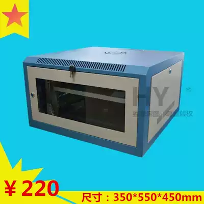6U wall cabinet standard ordinary 350*550 * 450mm switch cabinet side door with lock open cabinet
