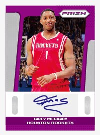 2014 NBA Tracy McGrady Stamp Star Card