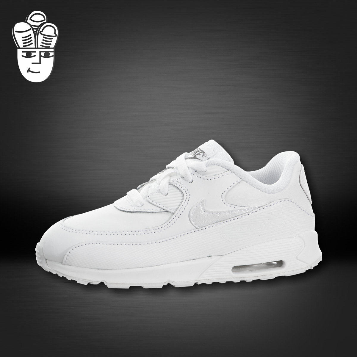 Nike Air Max 90 Leather (Toddler) 耐克潮童休闲鞋 幼童鞋