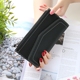 Ví nữ nữ dài phần mỏng phiên bản Hàn Quốc đơn giản đa thẻ Châu Âu và Hoa Kỳ 2018 mới khóa kéo đa năng dành cho sinh viên hoang dã tươi nhỏ ví tiền nữ Ví tiền