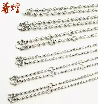 Zunhuang Thai Buddha brand necklace titanium steel pure steel hanging Chongdi butterfly brand men and women Buddha chain shell accessories