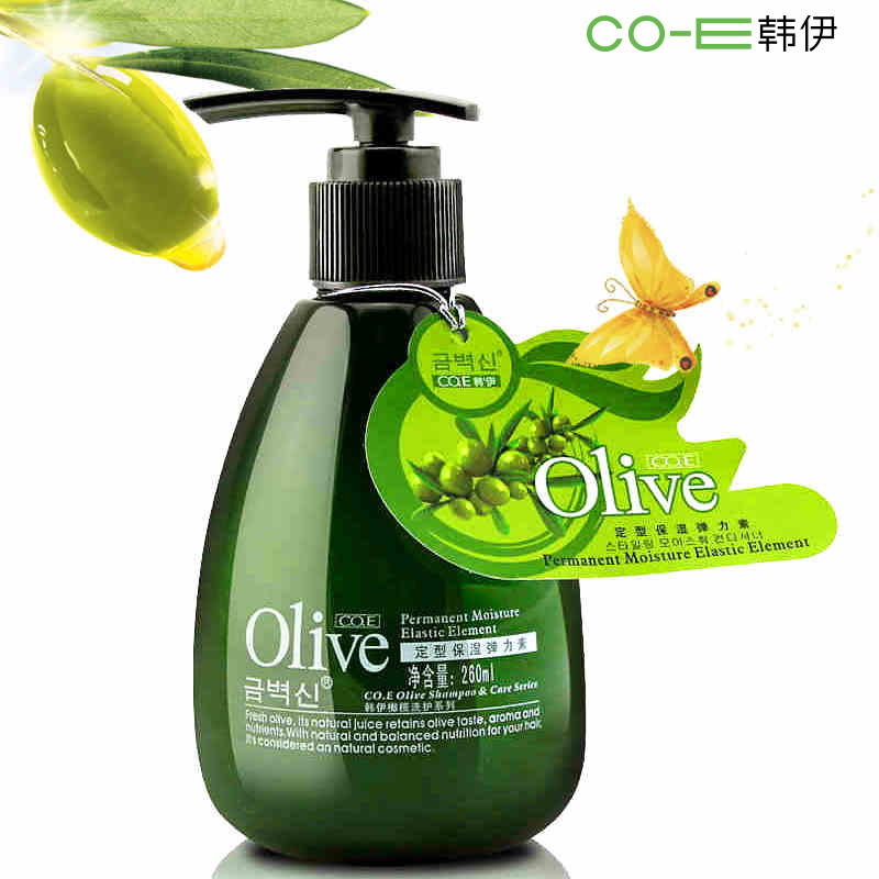 韩伊Olive橄榄保湿卷发 护卷动感弹力素260ml烫染修护
