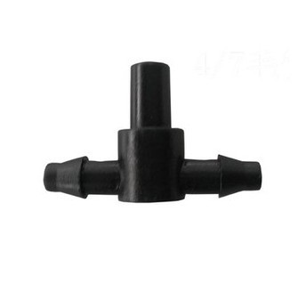 Droplet supplies joint dripper 4 7 tee greenhouse greenhouse hair pipe tee base