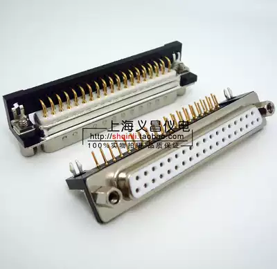 Needle DR37 female DR37 hole gold plated needle DB37 37 core 90 degree bending foot plate welding plate