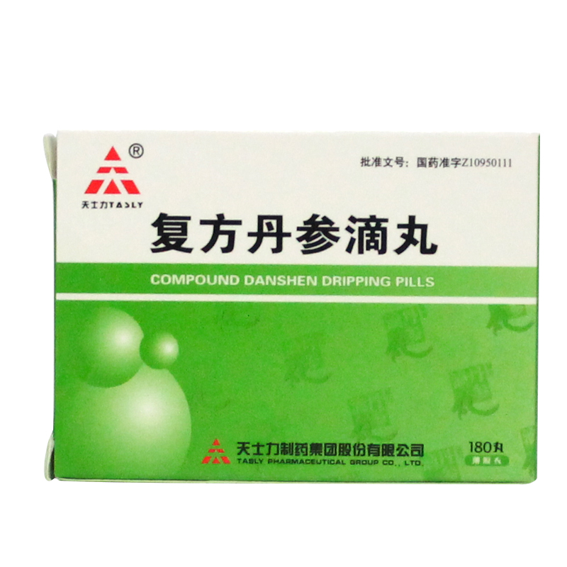 TASLY/天士力 复方丹参滴丸 27mg*180丸*1瓶/盒