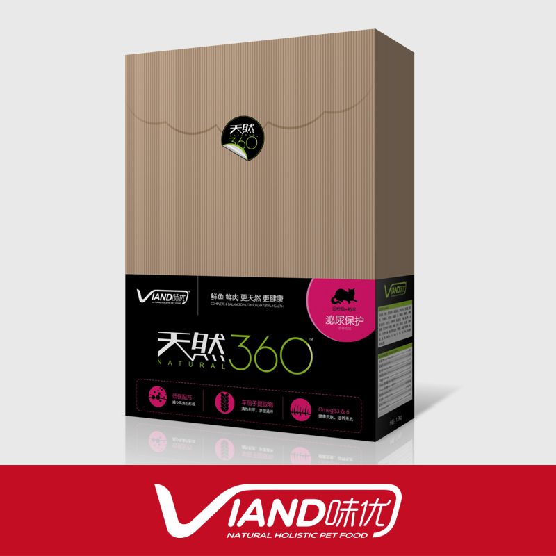 味优猫粮 天然粮1.5kg天然360泌尿保护猫粮猫咪粮金枪鱼糙米 包邮