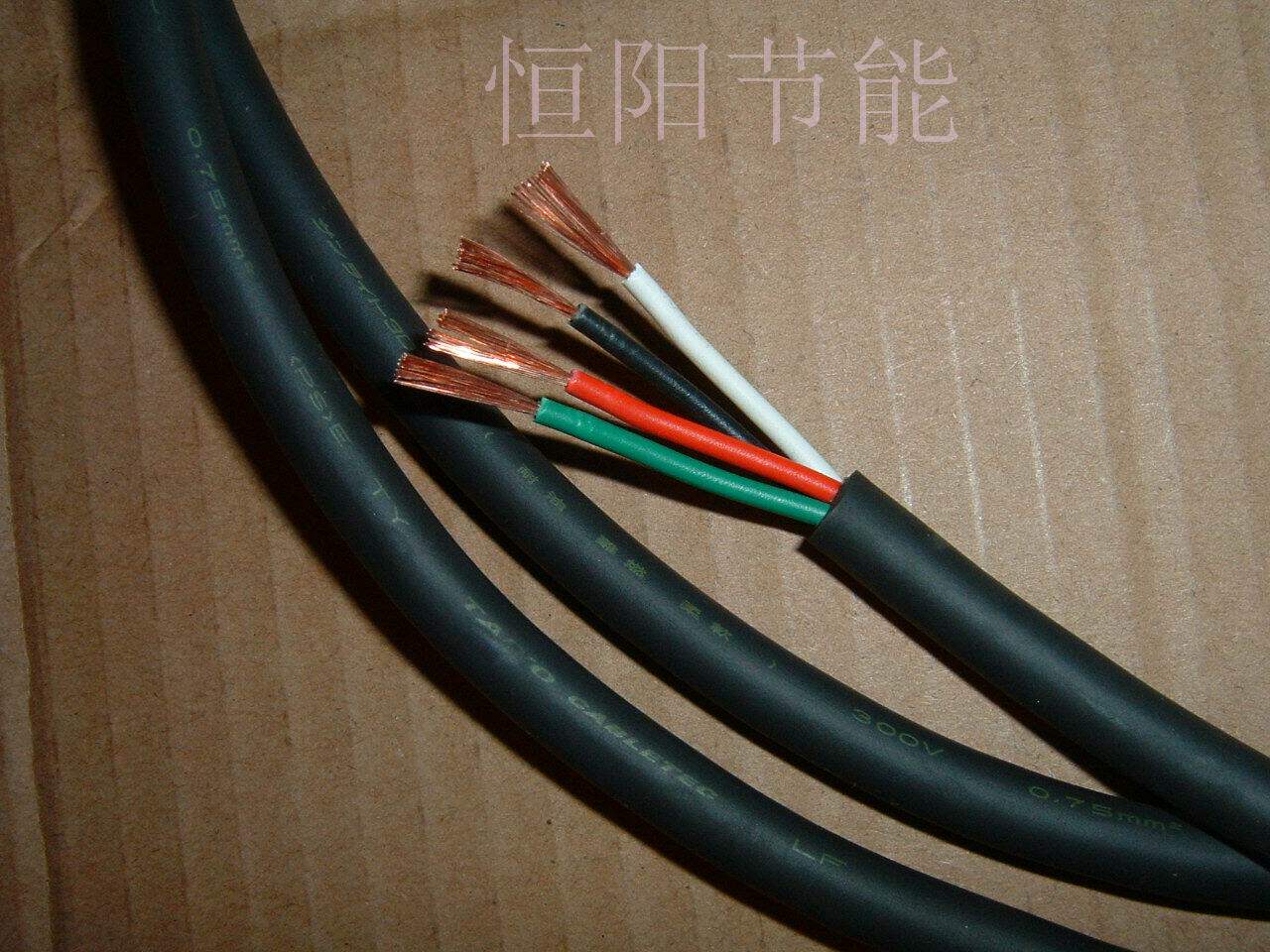 7 8 Japanese imported Sun 4-core 0 75 square cable motor power cord control line oil-resistant super soft