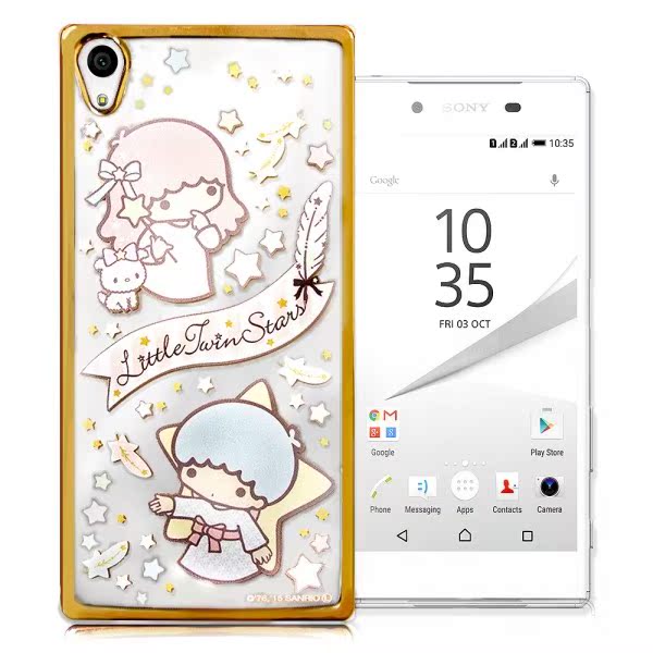 三丽鸥授权正版 双子星仙子 KiKiLaLa Sony Xperia Z5 Premium  (