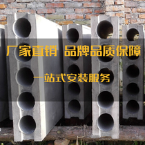 Economical and environmentally friendly 12 cm gypsum lightweight partition brick sound insulation board fireproof hollow high-efficiency gypsum block building materials